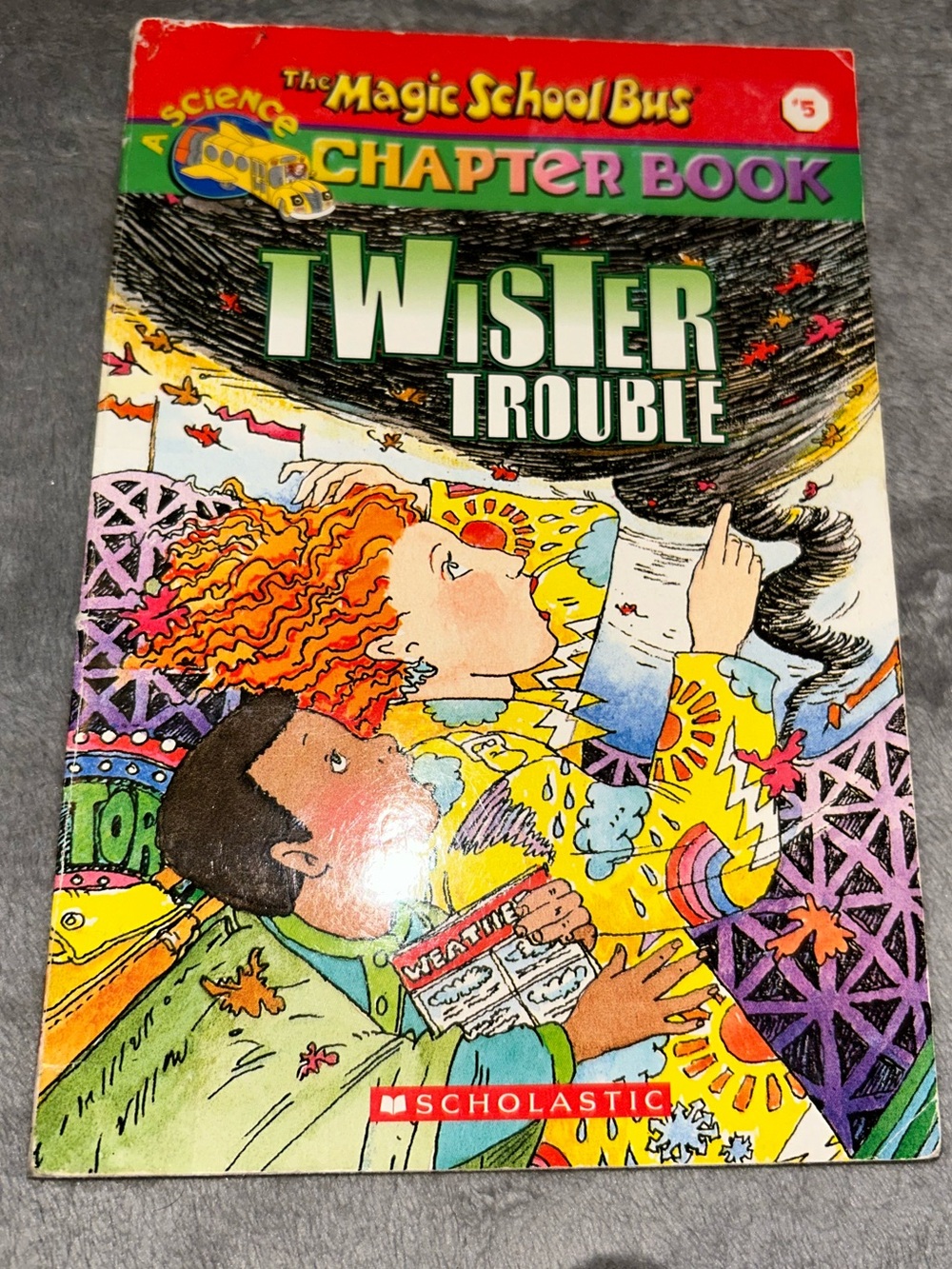 The Magic School Bus, Twister Trouble, #5, Paperback, 2000